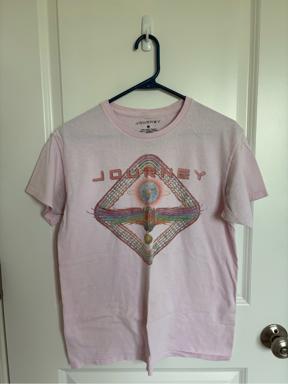 Journey Graphic Short Sleeve Tee - Pink